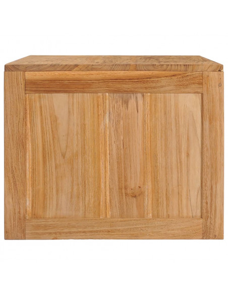 Tavolino da Caffè 90x50x40 cm in Legno Massello di Teak