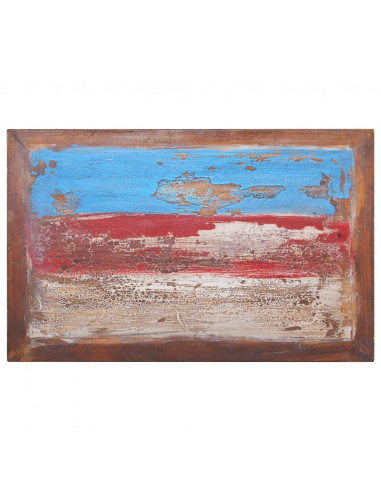 Tavolino da Caffè 80x50x40 cm in Legno Massello di Teak