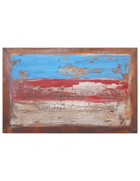 Tavolino da Caffè 80x50x40 cm in Legno Massello di Teak