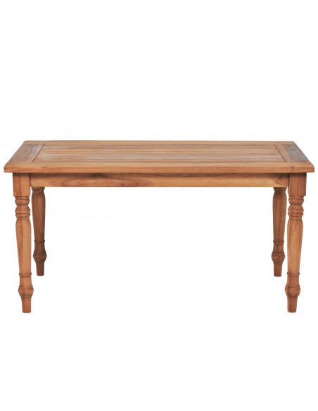 Tavolino Batavia in Legno di Teak 90x50x45 cm