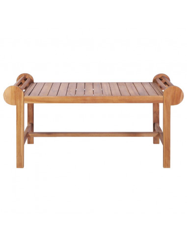 Tavolino da Caffè 100x50x45 cm in Massello di Teak