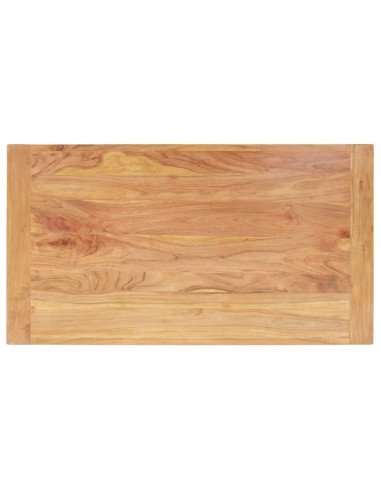 Tavolino da Salotto 110x60x35 cm Massello Acacia Finitura Miele