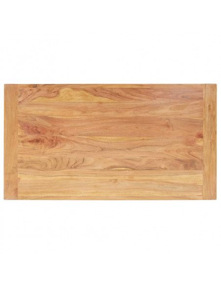 Tavolino da Salotto 110x60x35 cm Massello Acacia Finitura Miele