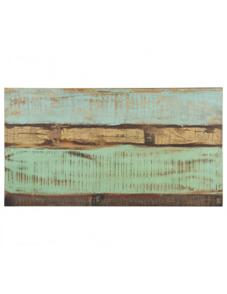 Tavolino da Salotto 110x60x35 cm in Legno Massello di Recupero