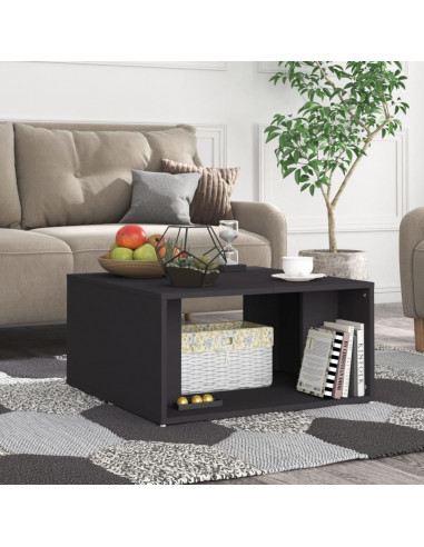 Tavolini da Salotto 4 pz Grigi 33x33x33 cm in Multistrato