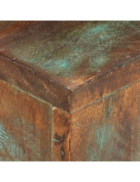 Tavolino da Salotto 68x68x41 cm in Legno Massello di Recupero