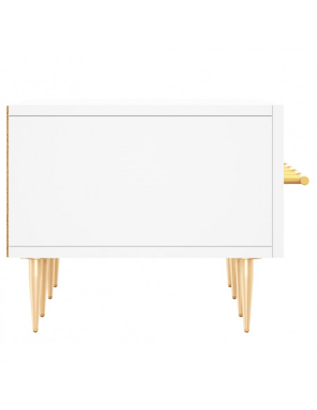 Mobile Porta TV Bianco 150x36x30 cm in Legno Multistrato