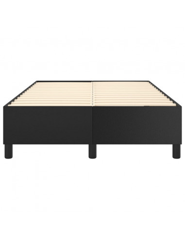 Giroletto a Molle Nero 120x200 cm in Similpelle