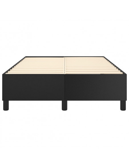 Giroletto a Molle Nero 120x200 cm in Similpelle