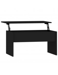 Tavolino da Salotto Bianco 80x55,5x41,5 cm in Legno Multistrato 2