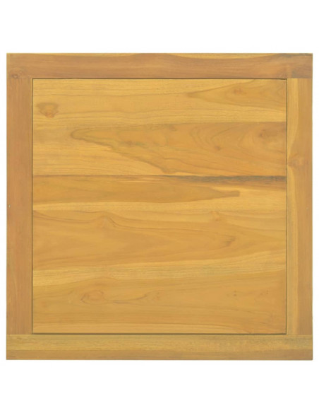 Tavolino da Salotto 60x60x40 cm in Legno Massello di Teak