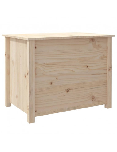 Tavolino da Salotto 71x49x55 cm in Legno Massello di Pino