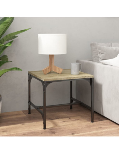 Tavolini 2pz Rovere Sonoma 40x40x35 cm in Legno Multistrato