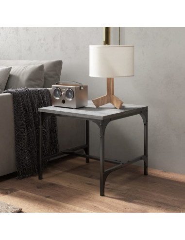 Tavolini 2pz grigio sonoma 40x40x35 cm in Legno Multistrato