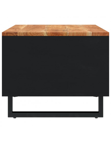 Tavolino da Salotto 60x50x40 cm in Legno Massello di Acacia