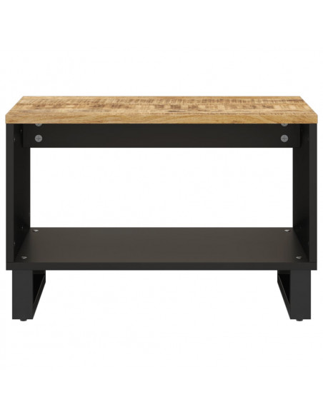 Tavolino da Salotto 60x50x40 cm in Legno Massello di Mango