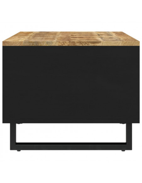 Tavolino da Salotto 60x50x40 cm in Legno Massello di Mango