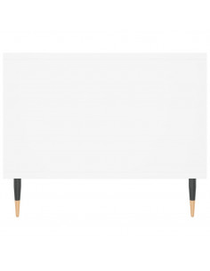 Tavolino da Salotto Bianco 102x50x40 cm in Legno Multistrato 2