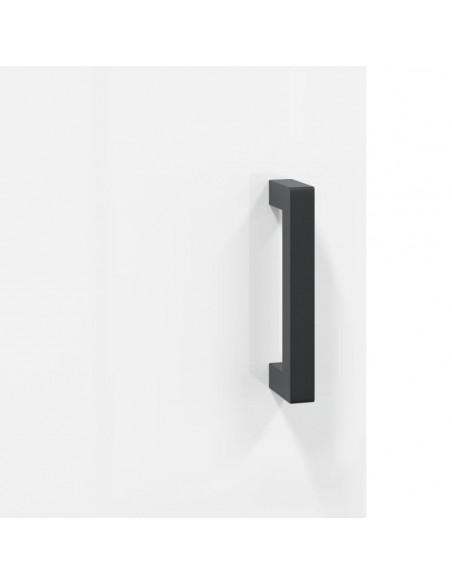 Tavolino da Salotto Bianco Lucido 90x50x40 cm Legno Multistrato