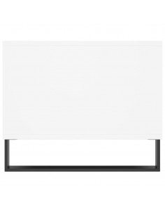 Tavolino da Salotto Bianco 90x50x40 cm in Legno Multistrato 2