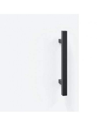 Tavolino da Salotto Bianco 90x50x40 cm in Legno Multistrato