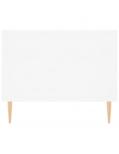 Tavolino da Salotto Bianco 102x50x40 cm in Legno Multistrato 2