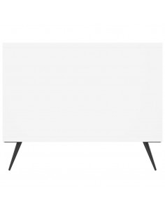 Tavolino da Salotto Bianco 90x50x40 cm in Legno Multistrato 2