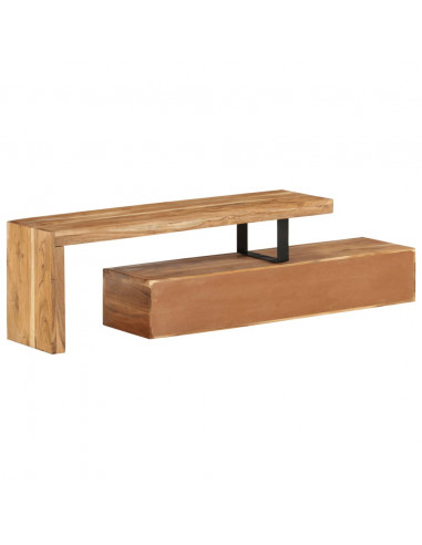 Supporto TV in Legno Massello di Acacia