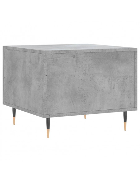 Tavolini Salotto 2pz Grigio Cemento 50x50x40 Legno Multistrato