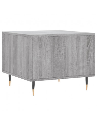 Tavolini Salotto 2pz Grigio Sonoma 50x50x40cm Legno Multistrato