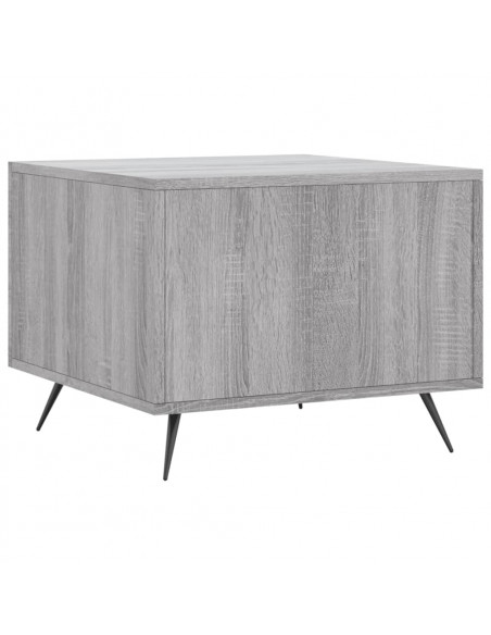 Tavolini Salotto 2pz Grigio Sonoma 50x50x40cm Legno Multistrato