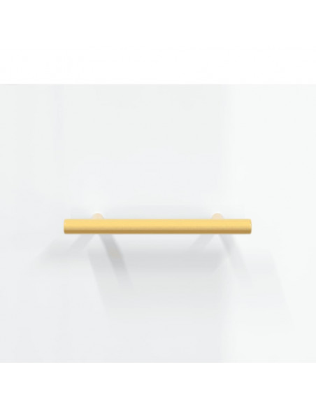 Tavolini Salotto 2pz Bianco Lucido 50x50x40cm Legno Multistrato