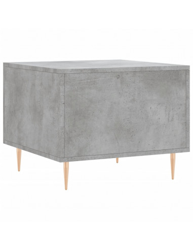 Tavolini Salotto 2pz Grigio Cemento 50x50x40 Legno Multistrato