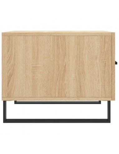 Tavolini Salotto 2pz Rovere Sonoma 50x50x40cm Legno Multistrato