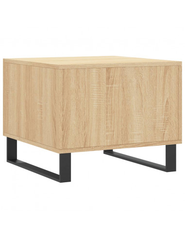Tavolini Salotto 2pz Rovere Sonoma 50x50x40cm Legno Multistrato