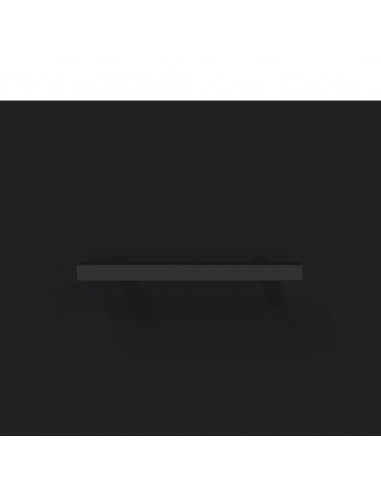 Tavolini da Salotto 2 pz Neri 50x50x40 cm in Legno Multistrato