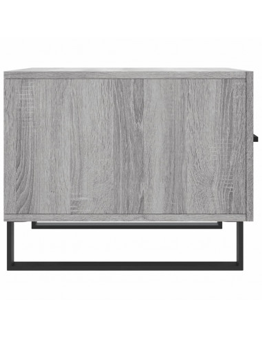 Tavolini Salotto 2pz Grigio Sonoma 50x50x40cm Legno Multistrato