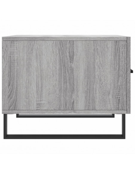 Tavolini Salotto 2pz Grigio Sonoma 50x50x40cm Legno Multistrato