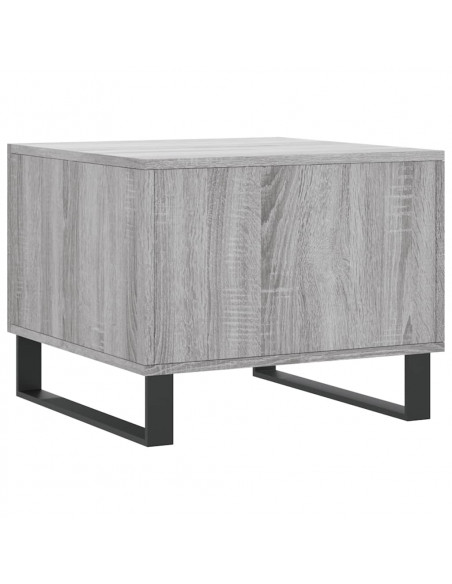 Tavolini Salotto 2pz Grigio Sonoma 50x50x40cm Legno Multistrato