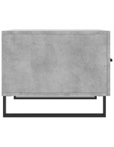 Tavolini Salotto 2pz Grigio Cemento 50x50x40 Legno Multistrato