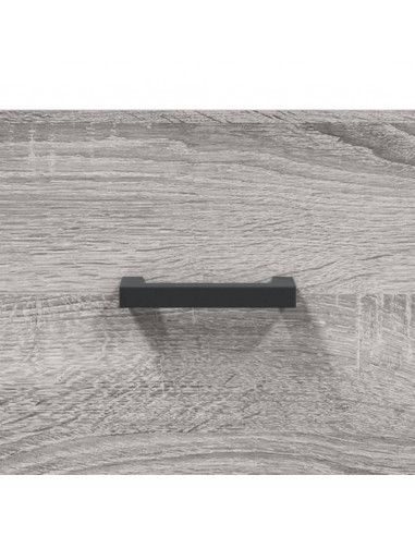 Tavolini Salotto 2pz Grigio Sonoma 50x50x40cm Legno Multistrato