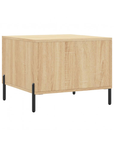 Tavolini Salotto 2pz Rovere Sonoma 50x50x40cm Legno Multistrato