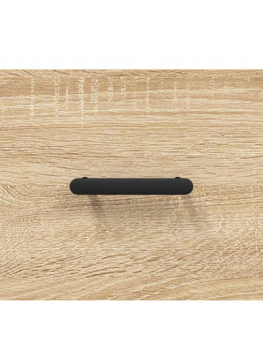 Tavolini Salotto 2pz Rovere Sonoma 50x50x40cm Legno Multistrato