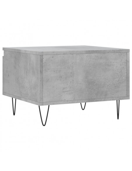 Tavolini Salotto 2pz Grigio Cemento 50x46x35 Legno Multistrato