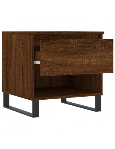 Tavolini Salotto 2pz Rovere Marrone 50x46x50 Legno Multistrato