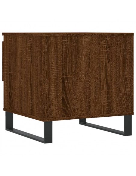 Tavolini Salotto 2pz Rovere Marrone 50x46x50 Legno Multistrato