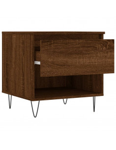 Tavolini Salotto 2pz Rovere Marrone 50x46x50 Legno Multistrato 2