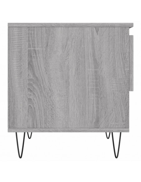 Tavolini Salotto 2pz Grigio Sonoma 50x46x50cm Legno Multistrato