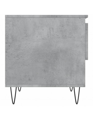 Tavolini Salotto 2pz Grigio Cemento 50x46x50 Legno Multistrato