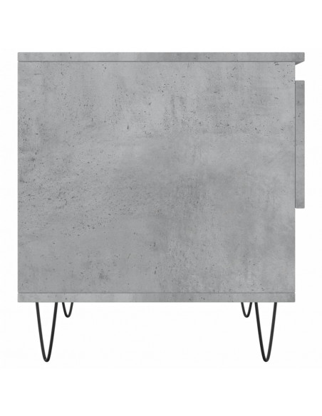 Tavolini Salotto 2pz Grigio Cemento 50x46x50 Legno Multistrato
